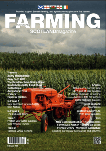 Farming Scotland Magazine (January - February edition 2025) cover